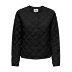 ΓΥΝΑΙΚΕΙΟ ΜΠΟΥΦΑΝ ΚΟΝΤΟ ΜΑΥΡΟ ONLVALENTINA O-NECK QUILT JACKET CC OTW 15312180