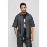 Ανδρικό Πουκάμισο P/COC P-184600206 Μαύρο