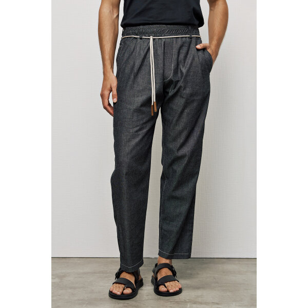 P-1847_005_01 Ανδρικό Παντελόνι P/COC P-184700505 Μαύρο - Image 1