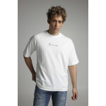 Ανδρική Μπλούζα COZI JEANS 63-S24-21 over size Λευκό