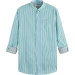 Ανδρικό Πουκάμισο SCOTCH AND SODA DOBBY STRIPE 175700 Γαλάζιο