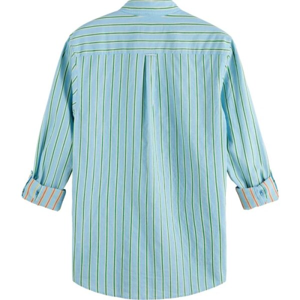 Ανδρικό Πουκάμισο SCOTCH AND SODA DOBBY STRIPE 175700 Γαλάζιο - Image 2