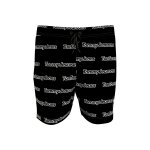 Ανδρικό Μαγιό Βερμούδα TOMMY JEANS DRAWSTRING AOP PRINT UM0UM03150 Μαύρο