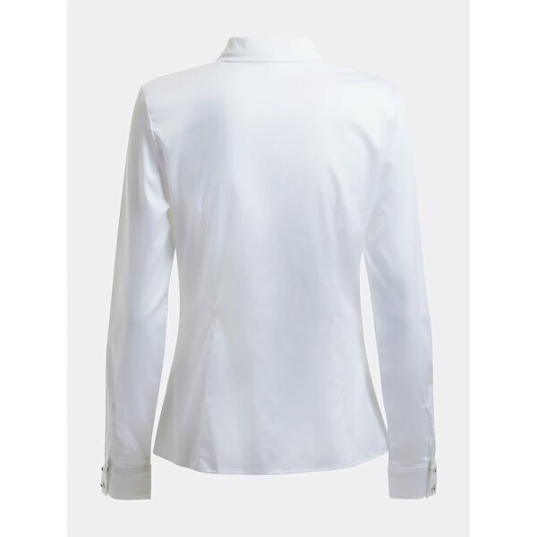 Γυναικείο Κλασικό πουκάμισο slim Λευκό GUESS W2YH41WAF10-G011 - Image 6