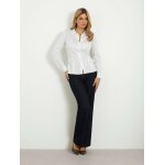 Γυναικείο Κλασικό πουκάμισο slim Λευκό GUESS W2YH41WAF10-G011 - Image 4