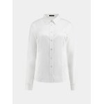 Γυναικείο Κλασικό πουκάμισο slim Λευκό GUESS W2YH41WAF10-G011 - Image 5