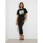 Γυναικείο T-shirt με λογότυπο μπροστά Μαύρο GUESS W4GI16I3Z14-JBLK - Image 2