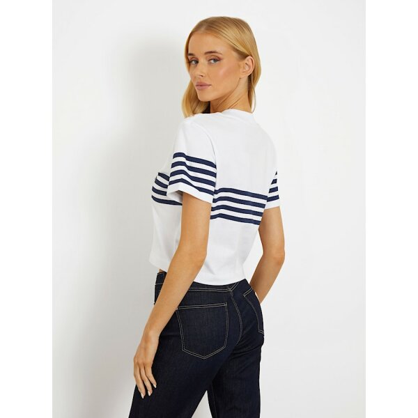 Γυναικείο T-shirt με λογότυπο μπροστά Λευκό GUESS W4GI18K8FQ4-G011 - Image 3