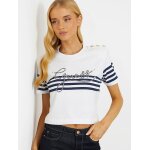 Γυναικείο T-shirt με λογότυπο μπροστά Λευκό GUESS W4GI18K8FQ4-G011 - Image 4