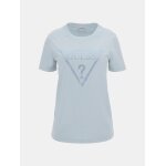 Γυναικείο T-shirt με τριγωνικό λογότυπο και στρας GUESS W4GI26I3Z14-G7N1 - Image 4
