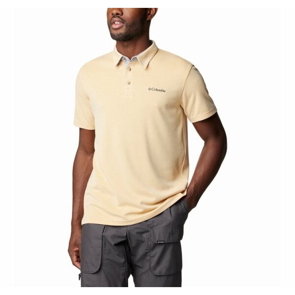 Ανδρική POLO Μπλούζα COLUMBIA NELSON POINT EO0035 Κίτρινο - Image 4