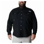 Ανδρικό Πουκάμισο COLUMBIA PLUS SIZE 1011622 Μαύρο