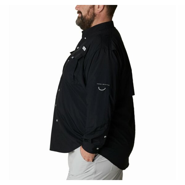 Ανδρικό Πουκάμισο COLUMBIA PLUS SIZE 1011622 Μαύρο - Image 4