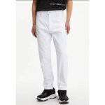 Ανδρικό Παντελόνι Τζιν CALVIN KLEIN J30J326080 DAD JEANS Λευκό