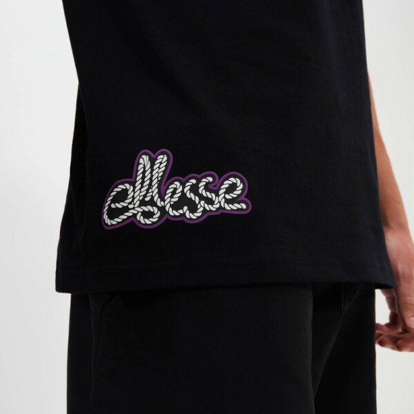 Ανδρική Μπλούζα ELLESSE BORETTO SHV20120 Μαύρο - Image 4