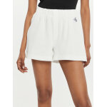 Γυναικείο Αθλητικό σορτς J20J223276 Εκρού Regular Fit CALVIN KLEIN - Image 2
