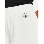 Γυναικείο Αθλητικό σορτς J20J223276 Εκρού Regular Fit CALVIN KLEIN - Image 4