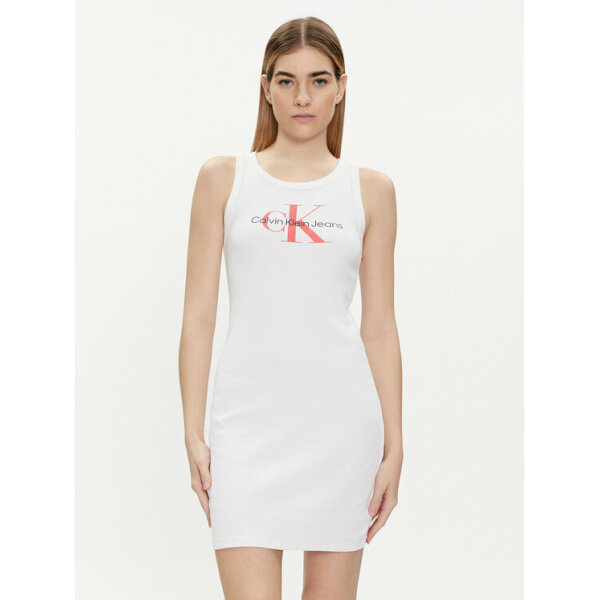 ΓΥΝΑΙΚΕΙΟ ΦΟΡΕΜΑ  SLIM FIT ΛΕΥΚΟ CALVIN KLEIN J20J223069-YAF - Image 1