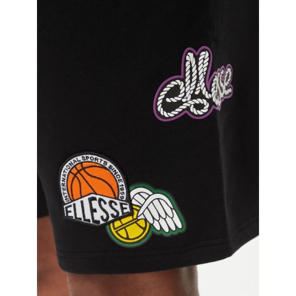 Ανδρική Βερμούδα Φούτερ ELLESSE BRONXA SHV20121 Μαύρο - Image 4