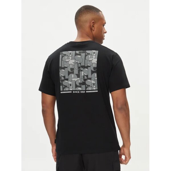 Ανδρική Μπλούζα ELLESSE HOLDINO SHV20112 Μαύρο - Image 2