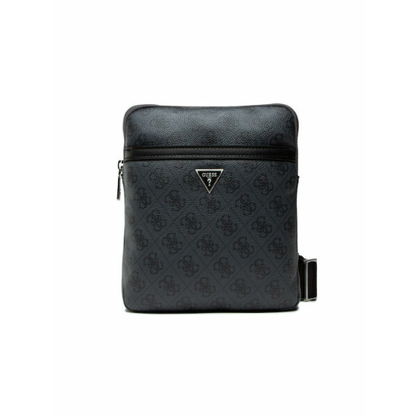 fixedratio_20220802211416_guess_vezzola_hmvzlap2223_andriki_tsanta_omou_chiasti_se_mayro_chroma Ανδρική Τσάντα GUESS HMEVZLP2223 Μαύρο - Image 1