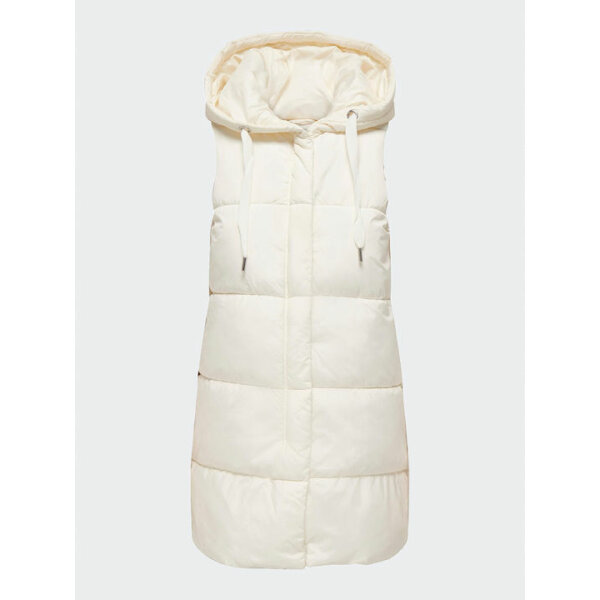 fixedratio_20231103135917_be5de659 ΓΥΝΑΙΚΕΙΟ ΜΠΟΥΦΑΝ ΑΜΑΝΙΚΟ ΕΚΡΟΥ ONLASTA PUFFER WAISTCOAT CC LIFE OTW 15300256 - Image 1