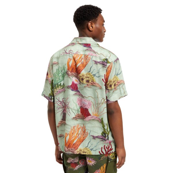 Ανδρικό Πουκάμισο SCOTCH AND SODA LINEN VISCOSE 175716 Πολύχρωμο - Image 2