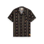 Ανδρικό Πουκάμισο SCOTCH AND SODA PRINTED VISCOSE 177054 Μαύρο