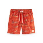 Ανδρικό Μαγιό Βερμούδα SCOTCH AND SODA 175368 Κόκκινο