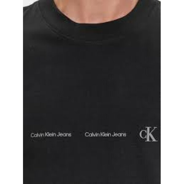 Ανδρική Μπλούζα CALVIN KLEIN J30J324668 Μαύρο - Image 2