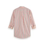 Ανδρικό Πουκάμισο SCOTCH AND SODA DOBBY STRIPE 175700 ΡΟΖ - Image 2
