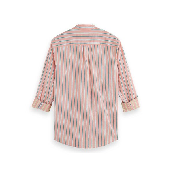 Ανδρικό Πουκάμισο SCOTCH AND SODA DOBBY STRIPE 175700 ΡΟΖ - Image 2