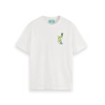 Ανδρική Μπλούζα SCOTCH AND SODA FRONT BACK175641 Λευκό - Image 3