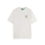 Ανδρική Μπλούζα SCOTCH AND SODA FRONT BACK175641 Εκρού - Image 2