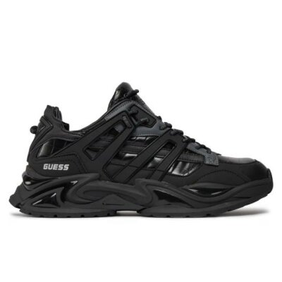 Ανδρικό Παπούτσι GUESS BELLUNO LOW FMPBELLEP12 Μαύρο