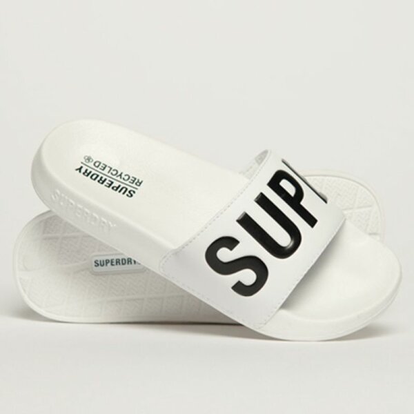superdry-vegan-core-pool-slide-wf310222a-55832-ssr5 Παντόφλες Κολυμβητηρίου SUPERDRY  Marble Vegan Pool Slides WF310222A - Image 1