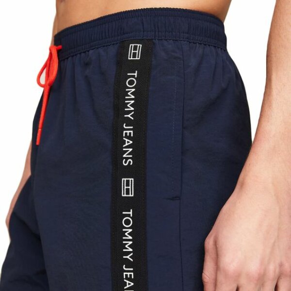 Ανδρικό Μαγιό Βερμούδα TOMMY JEANS UM0UM03142 DRAWSTRING Μπλε - Image 3