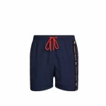 Ανδρικό Μαγιό Βερμούδα TOMMY JEANS UM0UM03142 DRAWSTRING Μπλε