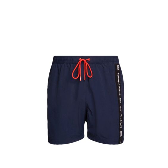 Ανδρικό Μαγιό Βερμούδα TOMMY JEANS UM0UM03142 DRAWSTRING Μπλε - Image 1