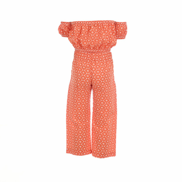 07-2401-00_2 Παιδική παντελόνα για κορίτσια M&B με κέντημα all over πορτοκαλί  07-2401-00 - Image 4