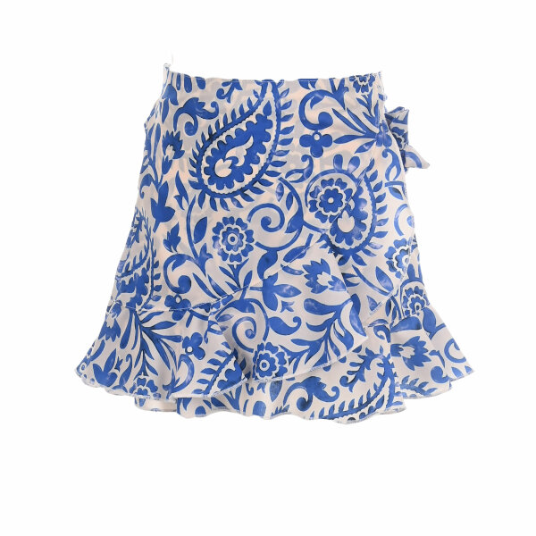 07-2425-00_1 Παιδική φούστα για κορίτσια M&B εμπριμέ εκρού μπλε 07-2425-00 - Image 1