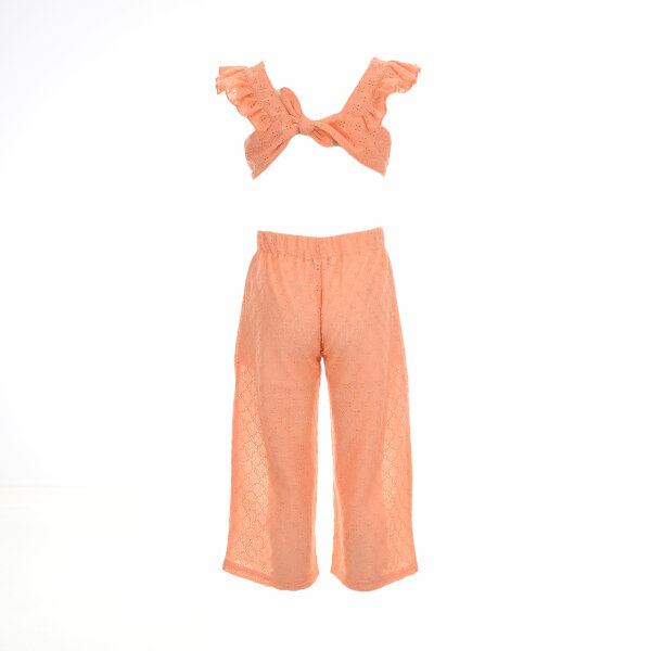 07-2459-00_3 Παιδική ολόσωμη φόρμα κιπούρ για κορίτσια M&B ροδακινί 07-2459-00 - Image 3