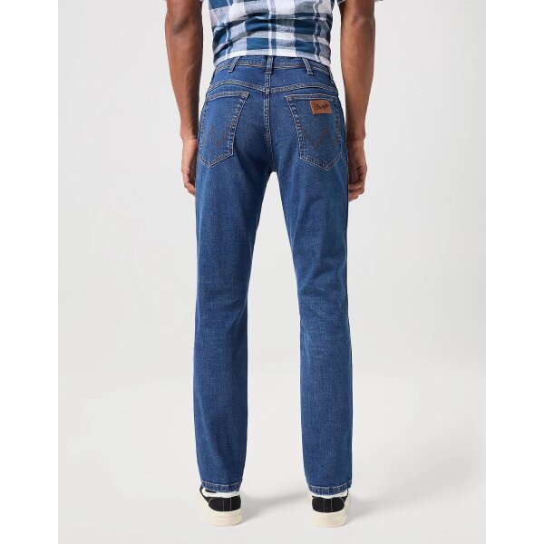 112350817_3 Ανδρικό Παντελόνι WRANLER Τζιν TEXAS SLIM 112350817 Μπλε - Image 3