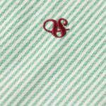 Ανδρικό Πουκάμισο SCOTCH AND SODA 175696 Ριγε Πράσινο Λευκό - Image 3