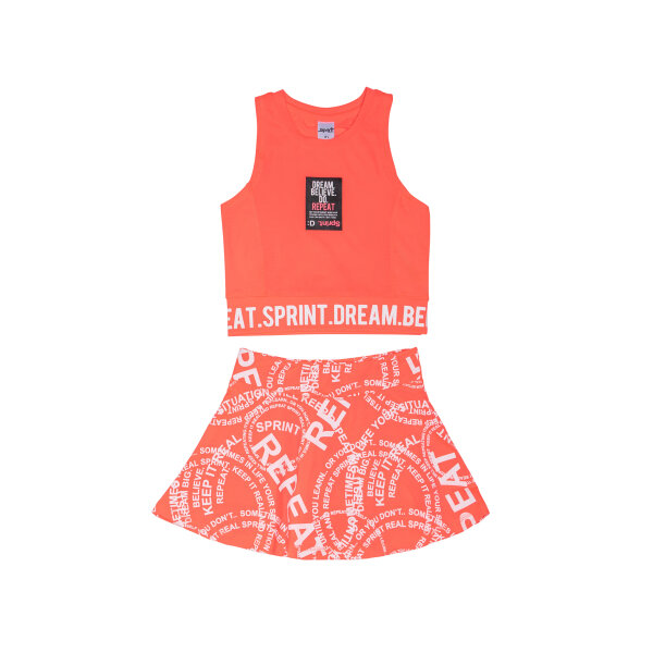 241-4003 WATERMELON A ΠΑΙΔΙΚΟ ΣΕΤ SHORTS-ΦΟΥΣΤΑ ΚΟΡΙΤΣΙ 6-16 ΕΤΩΝ SPRINT 241-4003-822 - Image 1