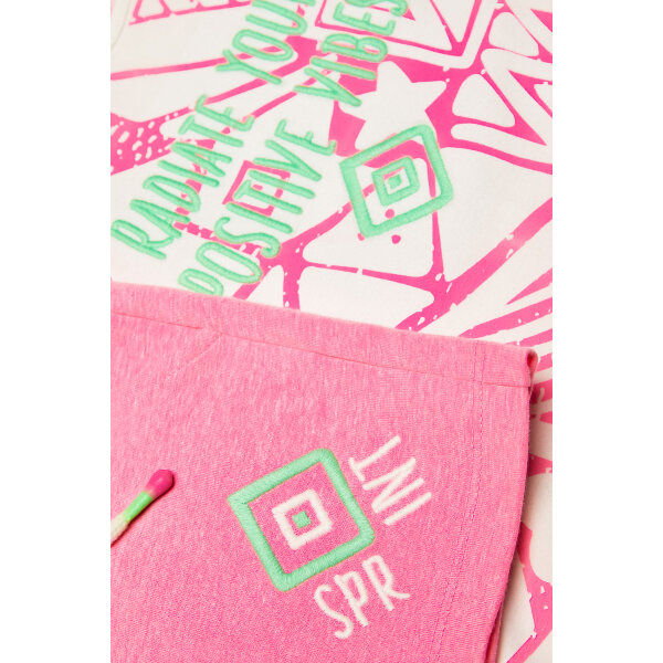 241-4027-PINK-FLUO-C ΠΑΙΔΙΚΟ ΣΕΤ SHORTS ΚΟΡΙΤΣΙ 6-16 ΕΤΩΝ SPRINT 241-4027-818 - Image 3