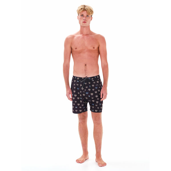 Ανδρικό Μαγιό Βερμούδα EMERSON 241.EM524.03 Μαύρο - Image 4