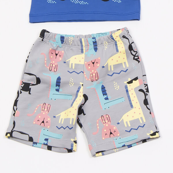 45053.24.3 (1) Σετ γκρι βερμούδα/ρουά μπλούζα/καπέλο  ΑΓΟΡΙ 3Μ-24Μ 45053 - Image 3