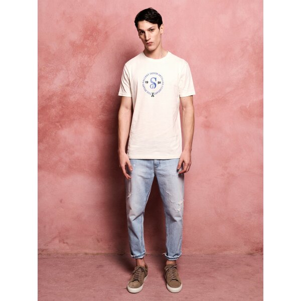 Ανδρική Μπλούζα STAFF TERRY 64-006.051 Λευκό - Image 4