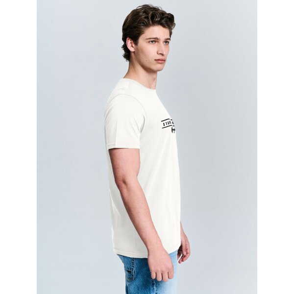 Ανδρική Μπλούζα STAFF  64-055.051 Λευκό - Image 3